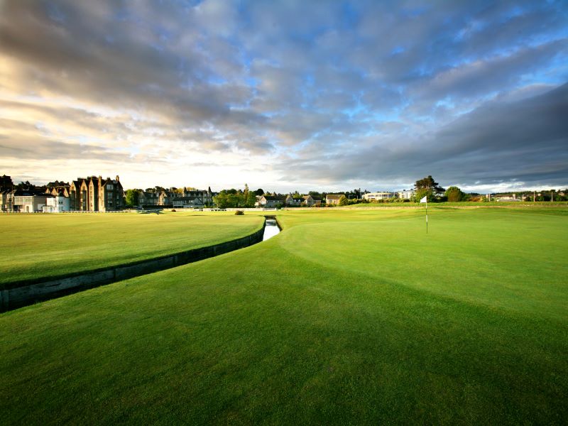1st Green on the Old Course St Andrews